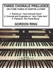 Three Chorale Preludes